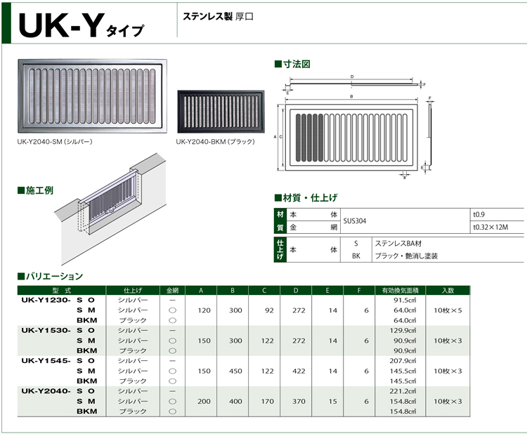 最も優遇 工具屋 まいど 宇佐美工業 床下換気口スライド式 シルバー 10×2入 YSD2040-SM