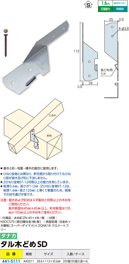 タナカ Zひねり金物 ST-15 AB1150A0 通販