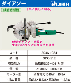 鉄筋切断機ダイアソー