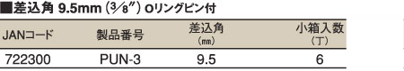 インパクト用ユニバーサルジョイント