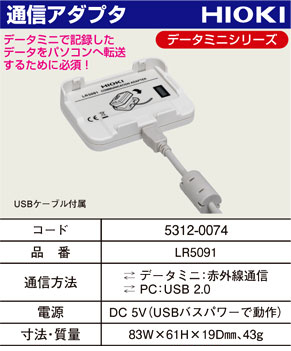 データミニシリーズ通信アダプター