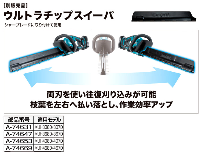 SALE／88%OFF】 マキタ makita ウルトラチップスイーパ360 A-74647